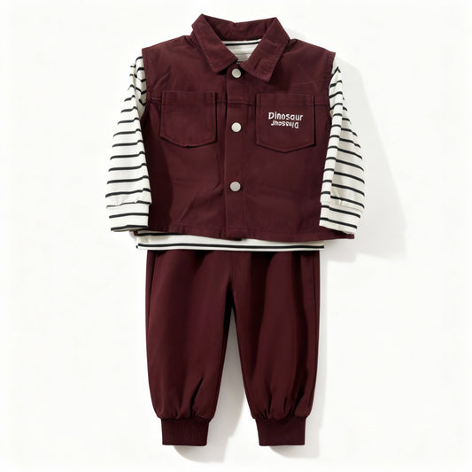 Boy Corduroy Waistcoat Suit