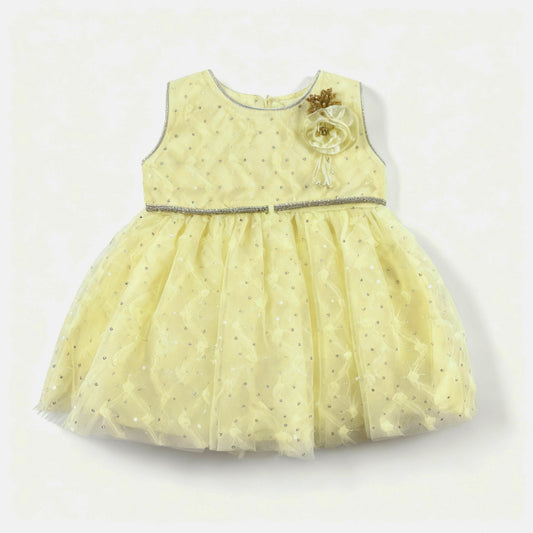 Baby Party Frock – Soft & Elegant