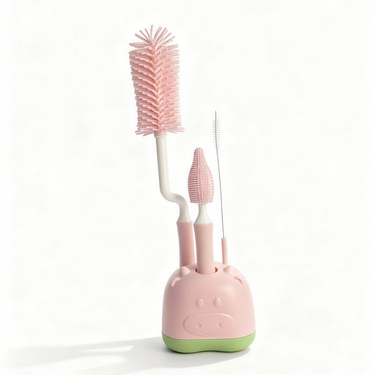 Baby Feeder Brush with Stand
