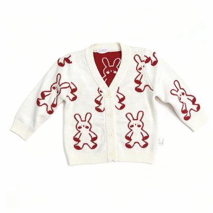 Kids Bunny Sweater – Soft Winter Knit for Babies