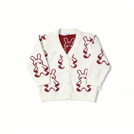 Kids Bunny Sweater – Soft Winter Knit for Babies