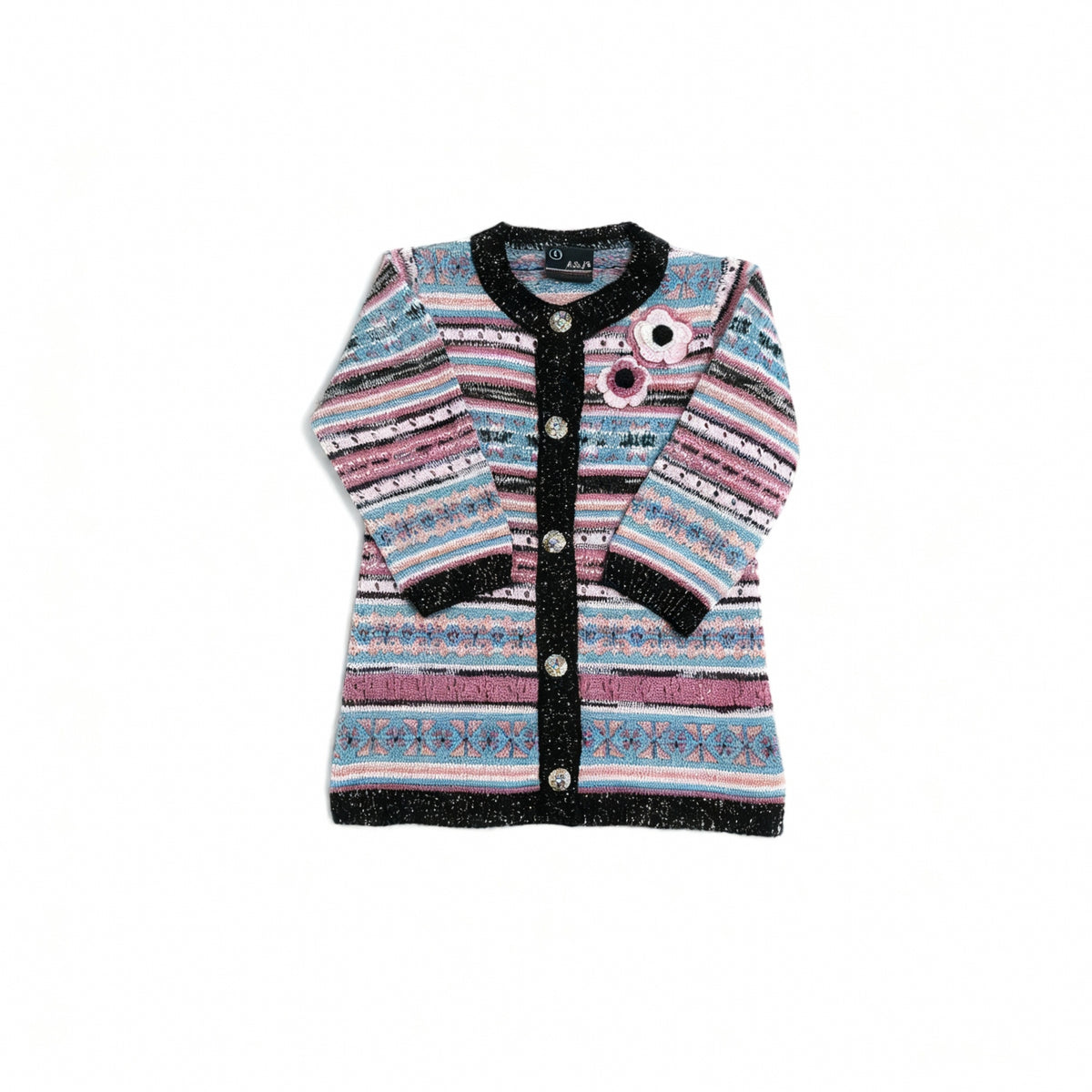 Classic Striped Long Sweater – Soft Winter Wear for Babies