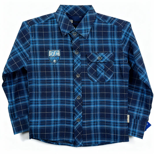 Classic Boy Checked Shirt – Soft Cotton & Stylish Everyday Wear