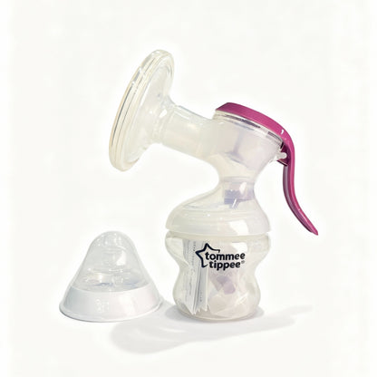 Manual Breast Pump with Soft Silicone Cup