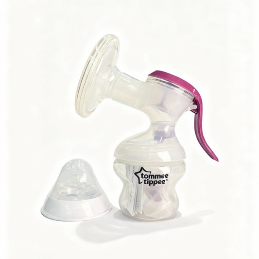 Manual Breast Pump with Soft Silicone Cup
