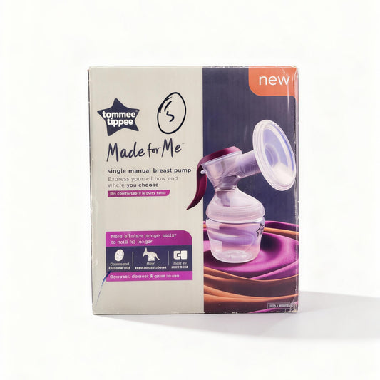 Manual Breast Pump with Soft Silicone Cup
